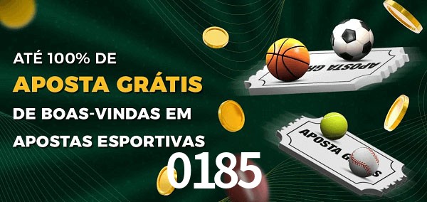 0185 Ate 100% de Aposta Gratis