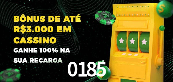 0185 melhor bônus de depósito